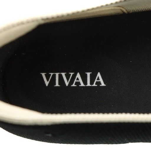 ビバイア VIVAIA パンプス ポインテッドトゥ リボン 36 黒 ブラック