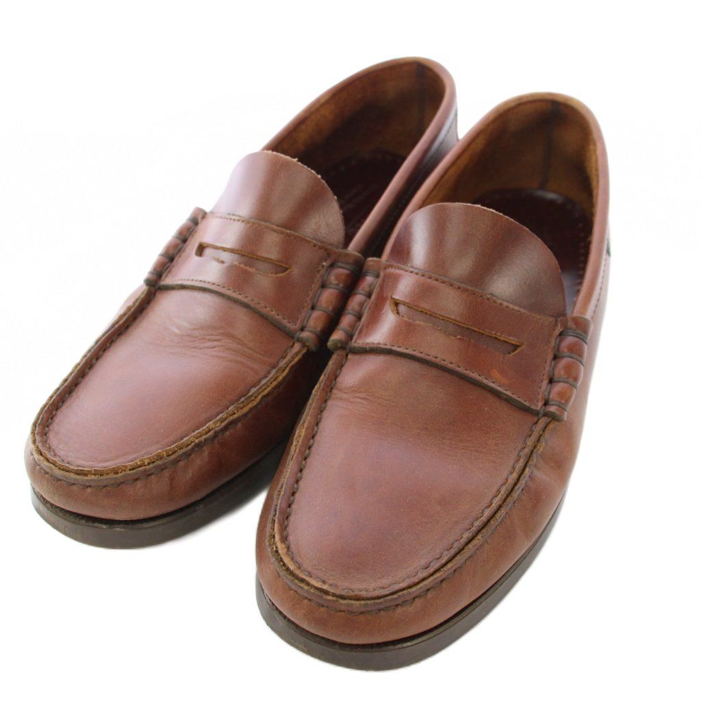 パラブーツ Paraboot コロー CORAUX ローファー シューズ レザー 24.5 cm ブラウン |TK