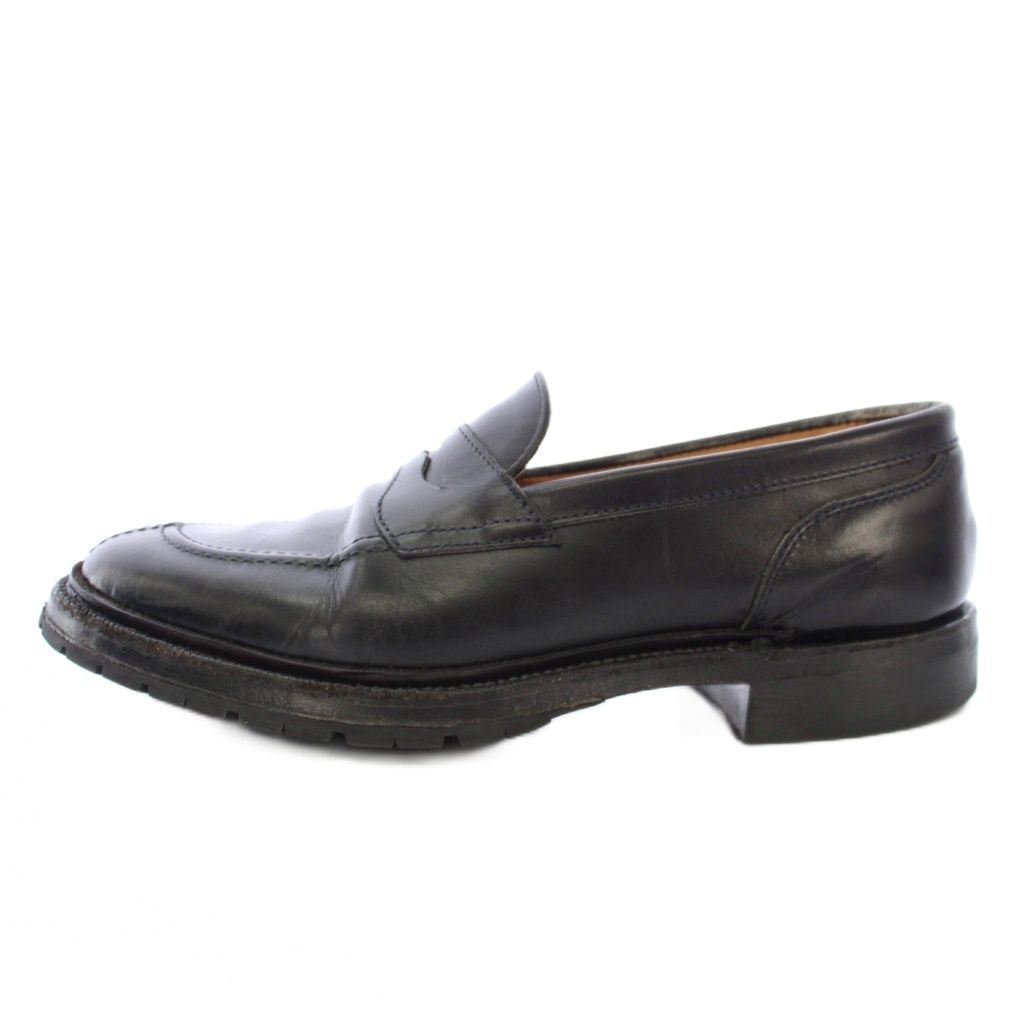 メイカーズ Makers ローファー シューズ レザー 25 cm 黒 TK