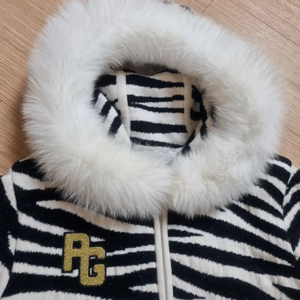 パーリーゲイツ ゼブラ WHO 防風 スカート 冬 넘이뻐요