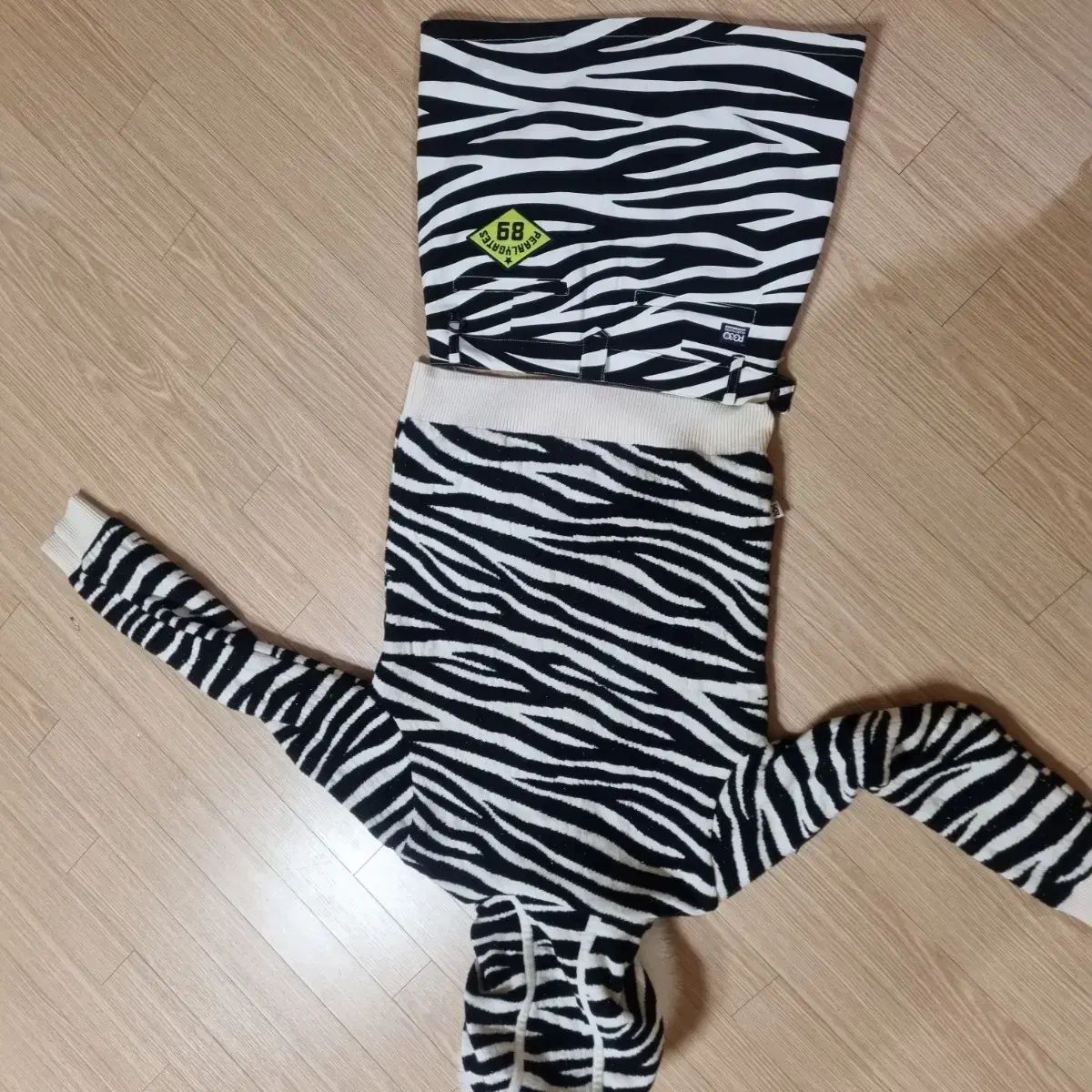 パーリーゲイツ❣️レディーススカート吊風裏毛起毛　ゼブラ柄　正規品 パーリーゲイツ ゼブラ WHO 防風+ スカート (冬 넘이뻐요) - メルカリ