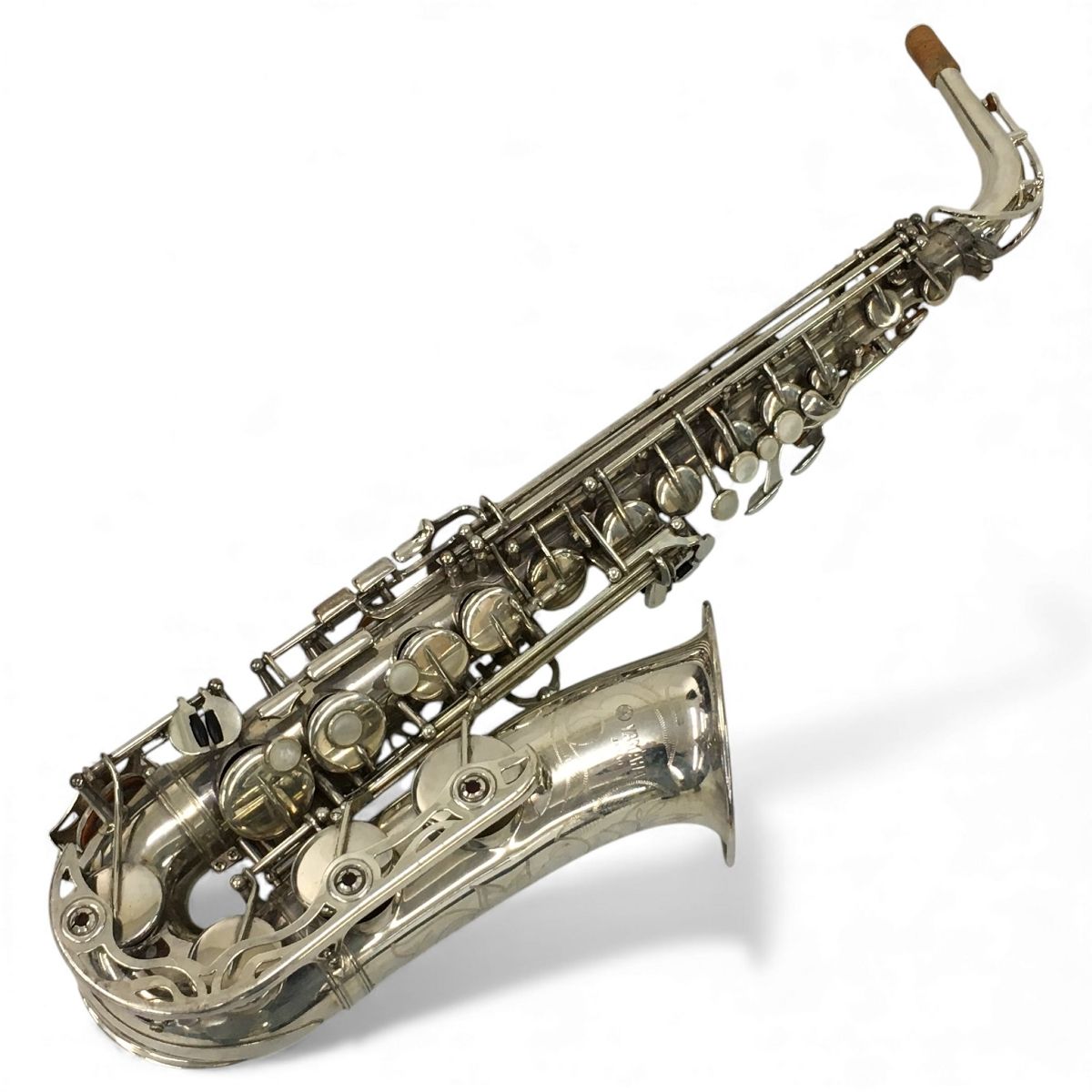 YAMAHA YAS-62 S S|N 022474 アルトサックス ケース付き ヤマハ シルバーメッキ 管楽器