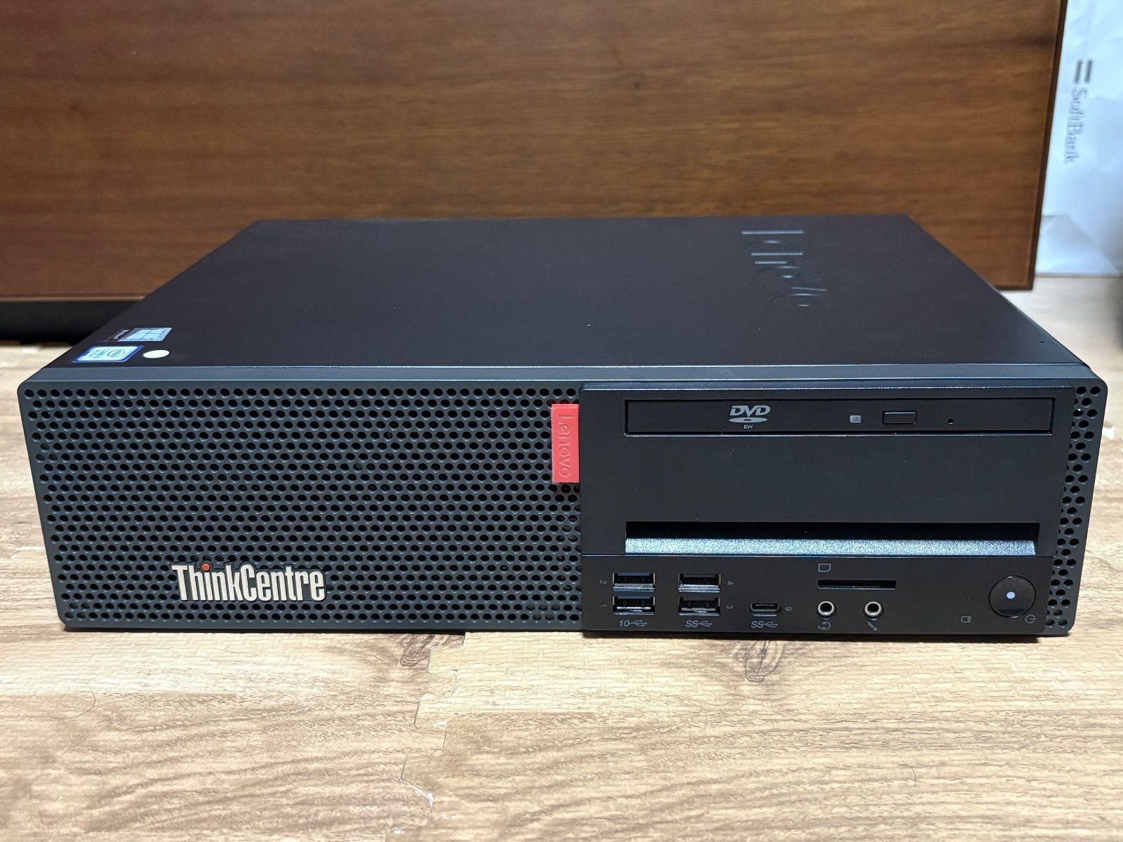 GM 037 デスクトップパソコン 本体のみ Lenovo ThinkCentre M 720 s Core i 3-8100 3.6 GHz 8 GB DVD Win 11 Pro 25 H 2