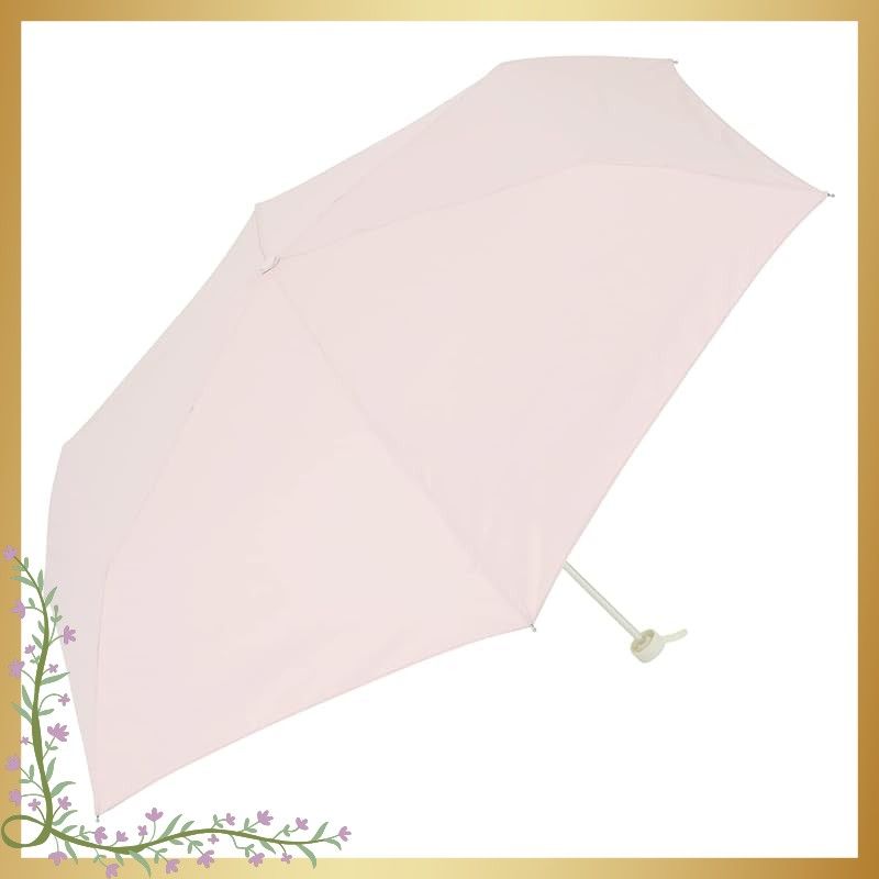 nifty colors(ニフティカラーズ) 折りたたみ傘 ピーチドロップ耐風ミニ55 1660PK 1