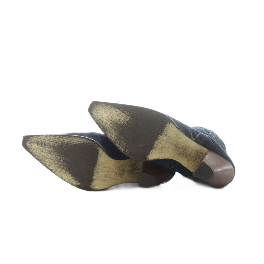 ヒステリックグラマー HYSTERIC GLAMOUR デニム ニーハイブーツ M 23cm