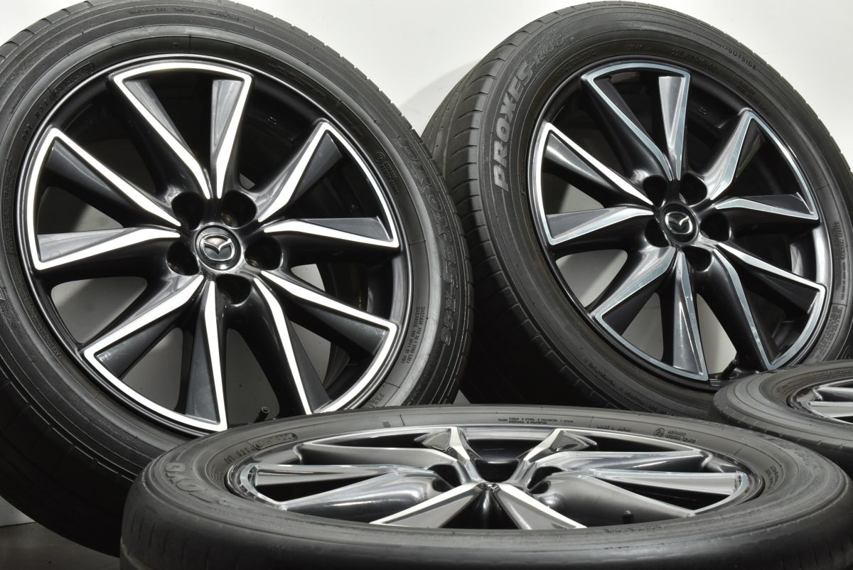 ホイールのみ販売 マツダ KF型 CX 5 XD プロアクティブ 19 in 7 J 45 PCD 114 3 225 55 R 8 MAZDA アクセラ アテンザ 流用