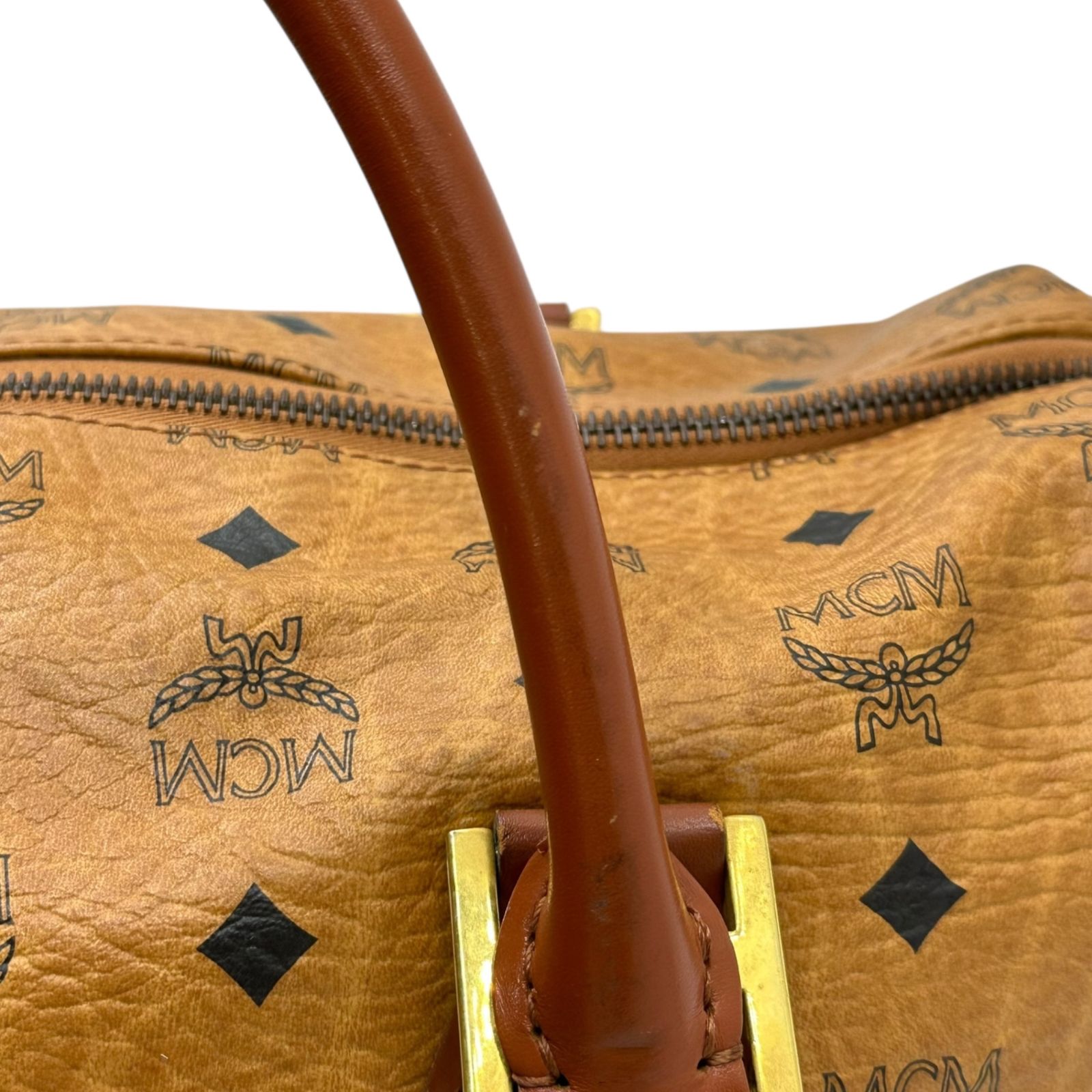 MCM(エムシーエム) 2way Shoulder Mini Boston Bag ショルダー ミニ 