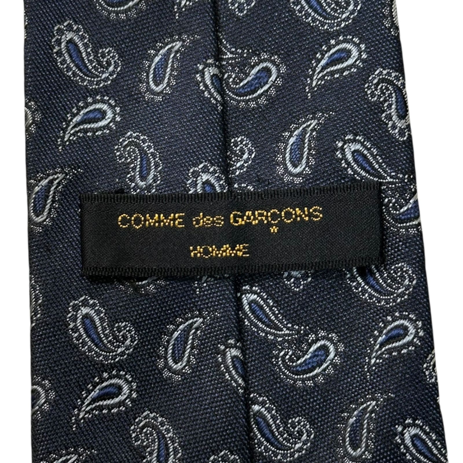 COMME des GARCONS HOMME 田中オム ナロータイ ペイズリー COMME des