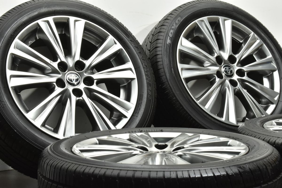 ハイグロス トヨタ 30 アルファード タイプゴールド ヴェルファイア ゴールデンアイズ 18 in 7 5 J 45 PCD 114 3 トーヨー 235 50 R