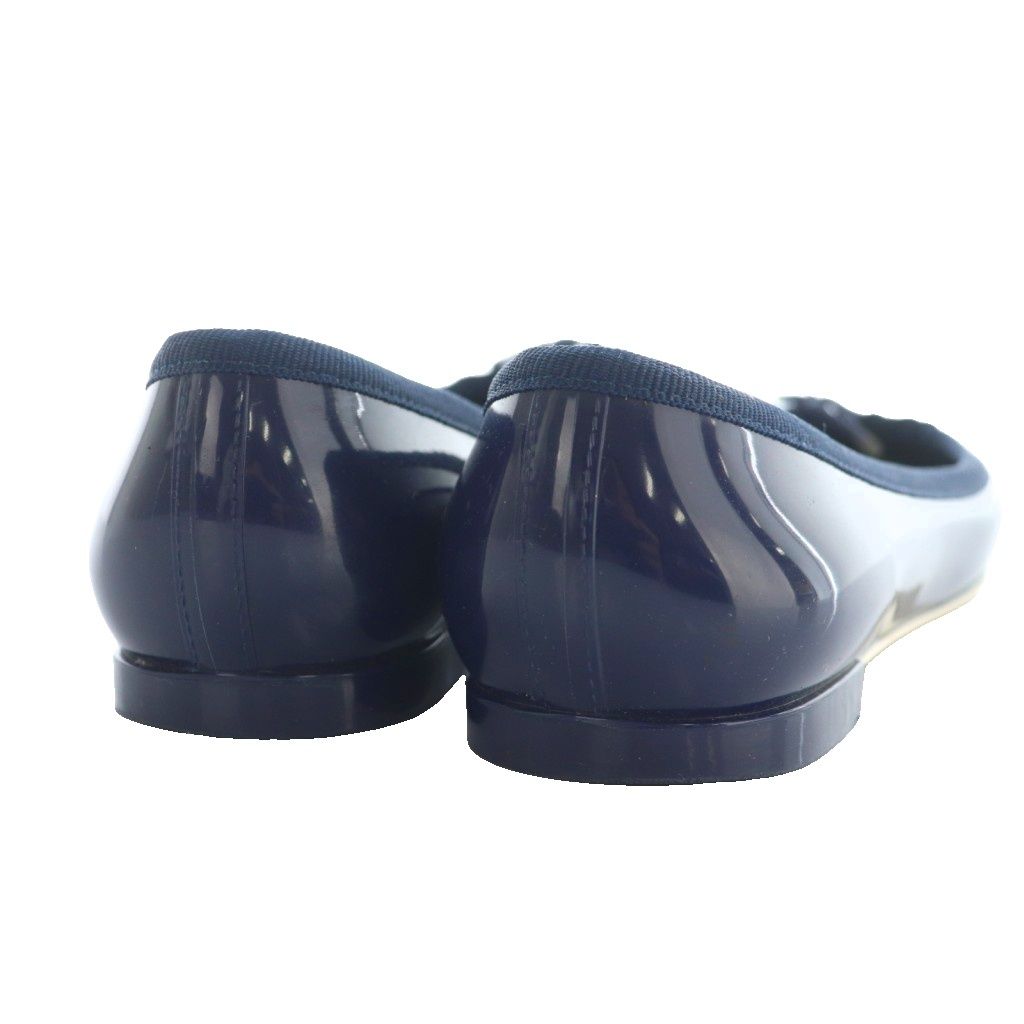 レペット Repetto バレエシューズ エナメル 37 紺 ネイビー /SS □OS