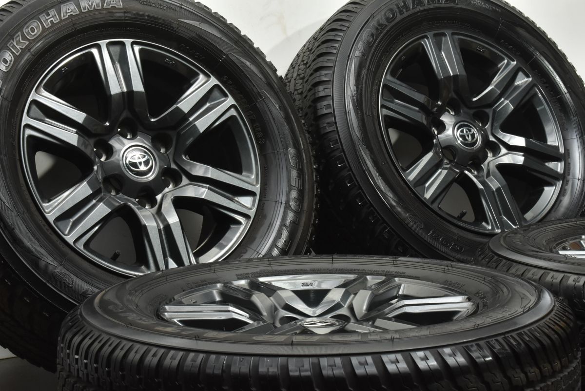 バリ溝 トヨタ 125 ハイラックス Z 17 in 7 5 J 30 PCD 139 ヨコハマ ジオランダー A T G 94 265 65 R プラド FJクルーザー