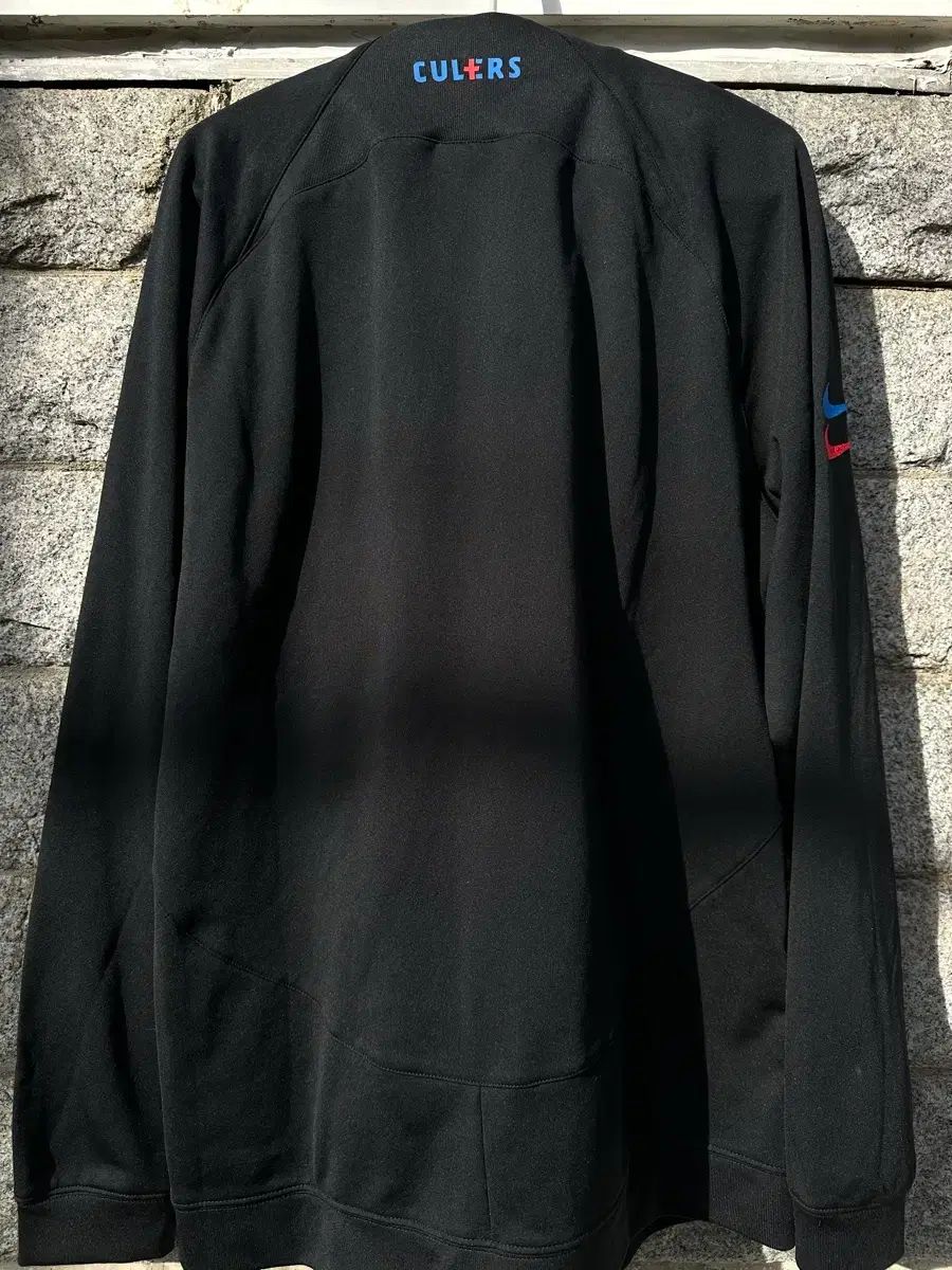 NIKE バルセロナ ジャージ ジップアップ 起毛 コレクション ブラック