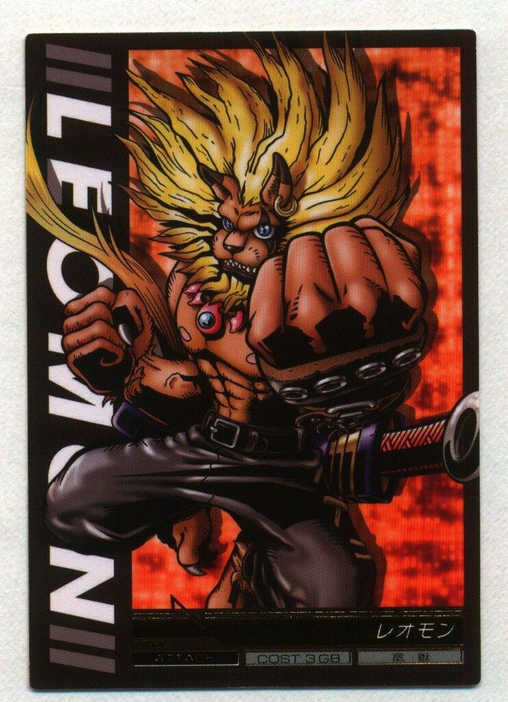 デジモンジントリックス【1弾】 01-009/120 レオモン クイーンレア