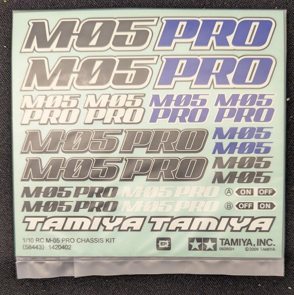  タミヤ 1 10電動RC FFスポーツカーカー スポット生産 M 05 PRO シャーシ 58443 ホビーラジコン ラジコン ドローン