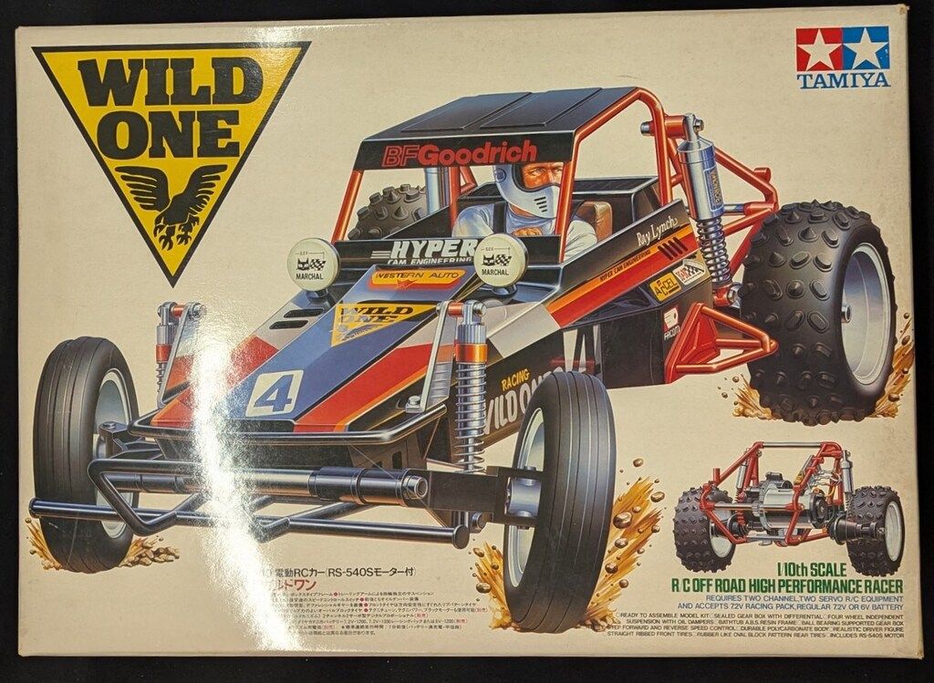 タミヤ(小鹿生産品) 1/10電動RCカー RS-540Sモーター付 ワイルドワン