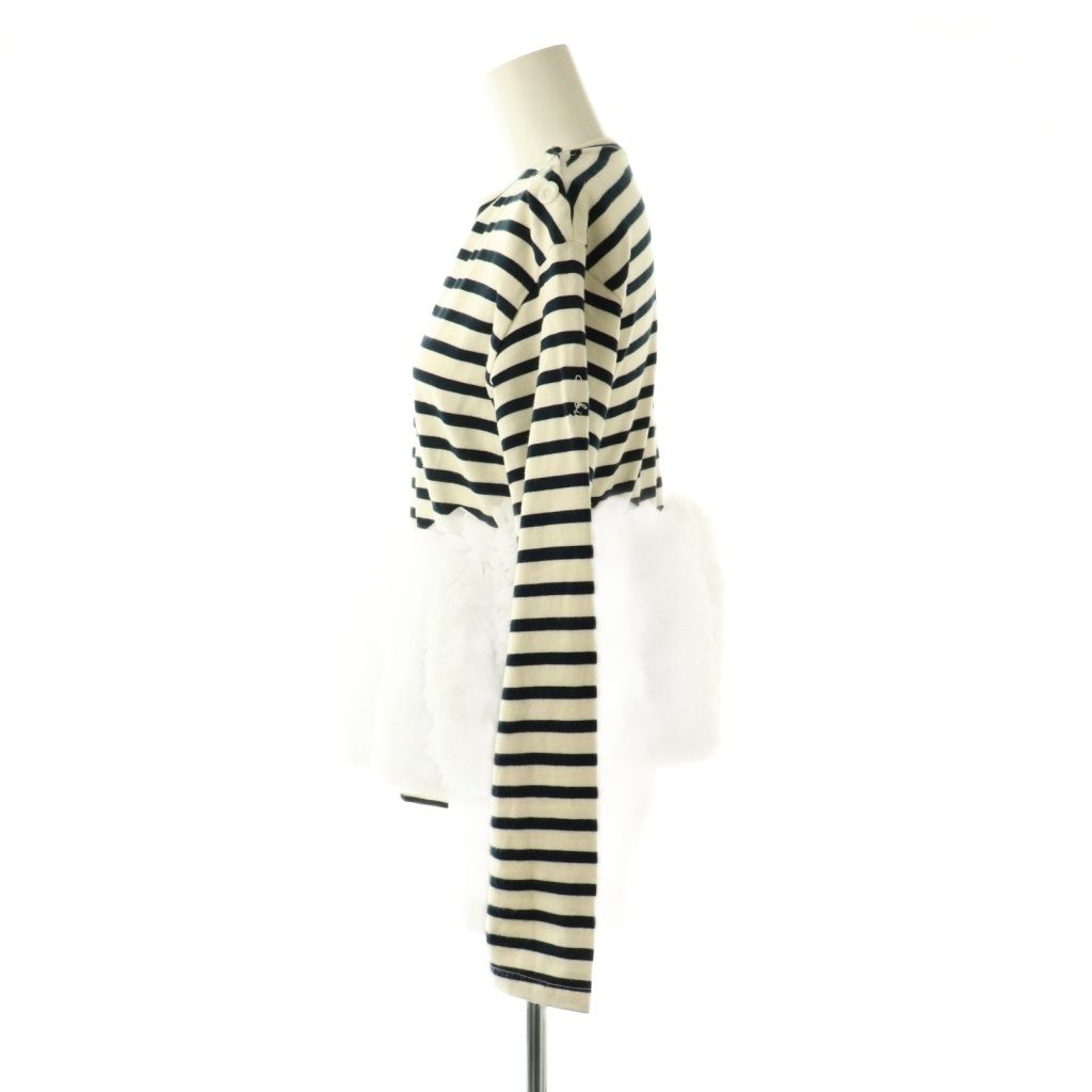 ビビィ Bibiy. FRANCINE TULLE TOP カットソー ボーダー チュール F