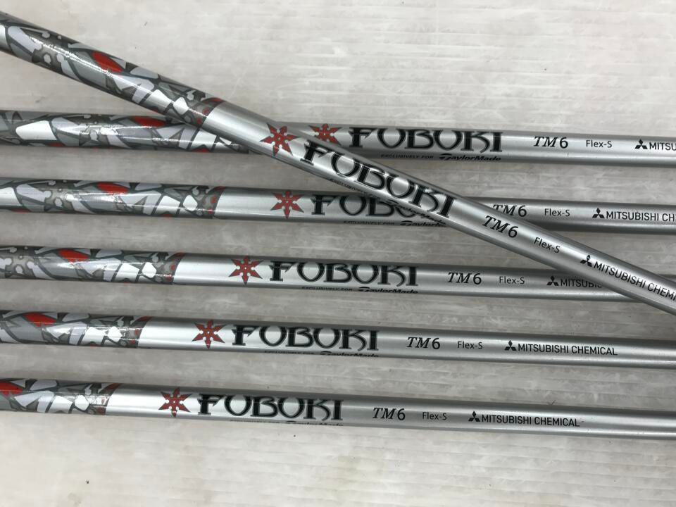 テーラーメイド M6 FUBUKI TM6 2019 Sフレックス アイアンセット 中古