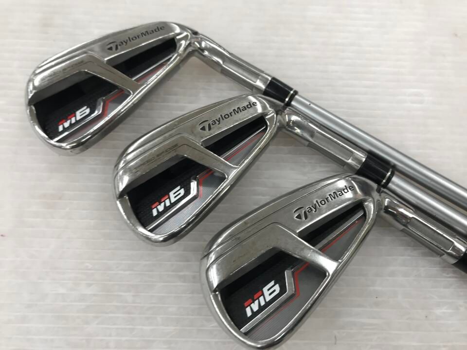 テーラーメイド M6 FUBUKI TM6 2019 Sフレックス アイアンセット 中古