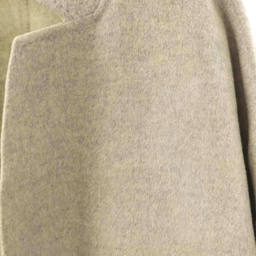  ミューズ ドゥーズィエム クラス MUSE de Deuxieme Classe ウールチェスターコート アウター リバーシブル オフホワイト グレー DO OS その他 トップス