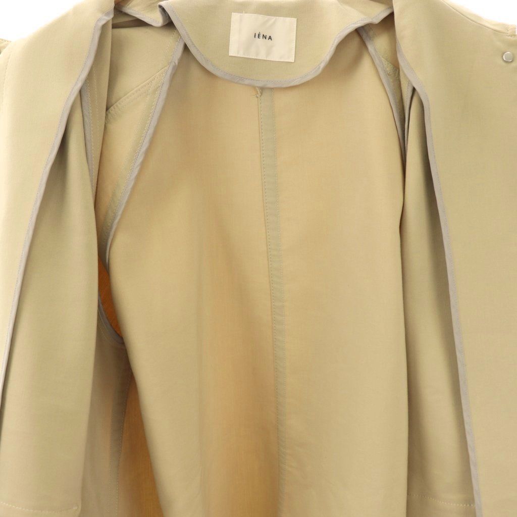 イエナ IENA トリプルクロスフードコート スプリングコート 38