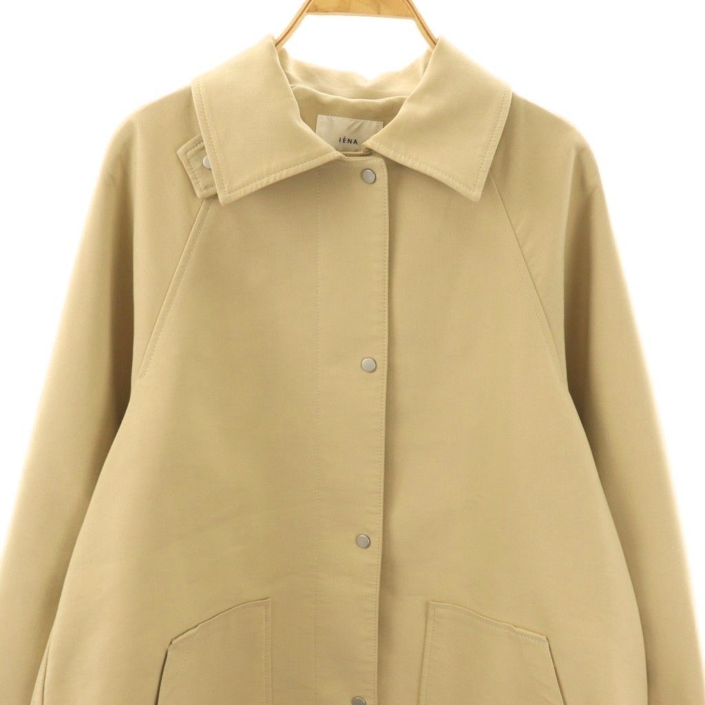 イエナ IENA トリプルクロスフードコート スプリングコート 38