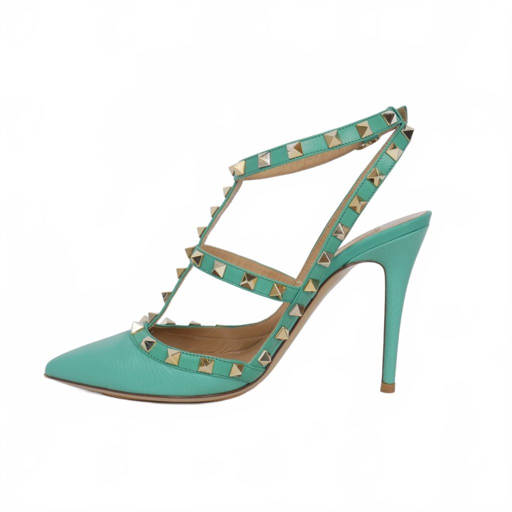 ヴァレンティノ　サンダル　37 ヴァレンティノ ヴァレンチノ VALENTINO ロックスタッズ ストラップ