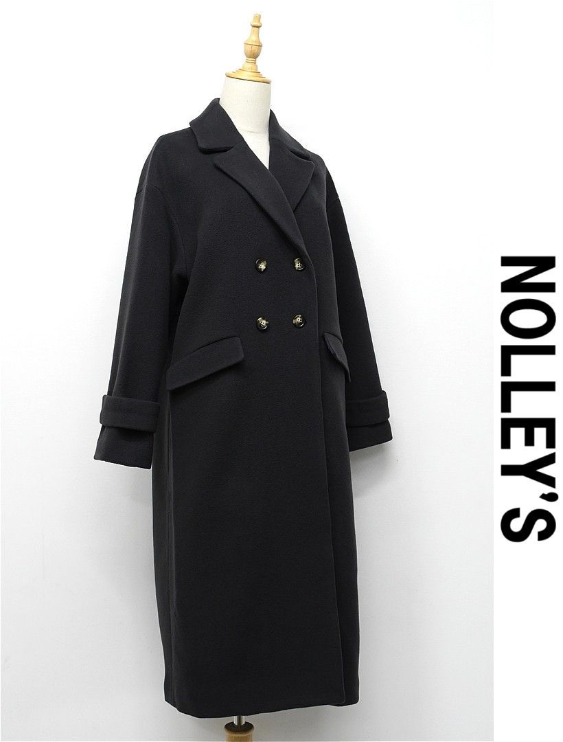 E 539 NOLLEY’S Bellandi チェスターコート イタリア製生地