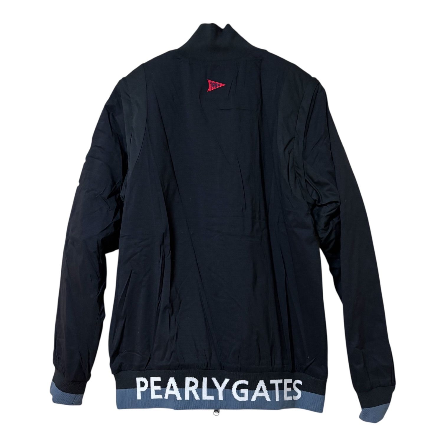 PEARLY GATES ジャケット ブラック/ターコイズ MN4 【タグ付き新品】PEARLY GATES パーリーゲイツ 中綿ジャケット