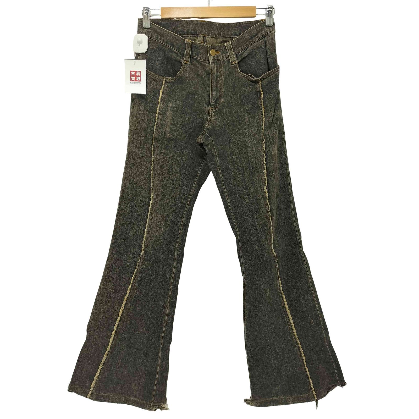 TORNADO MART(トルネードマート) y2k フリンジ ブーツカットフレアデニム メンズ  19【中古】【ブランド古着バズストア】 トルネードマート TORNADO MART y2k フリンジ ブーツカットフレア