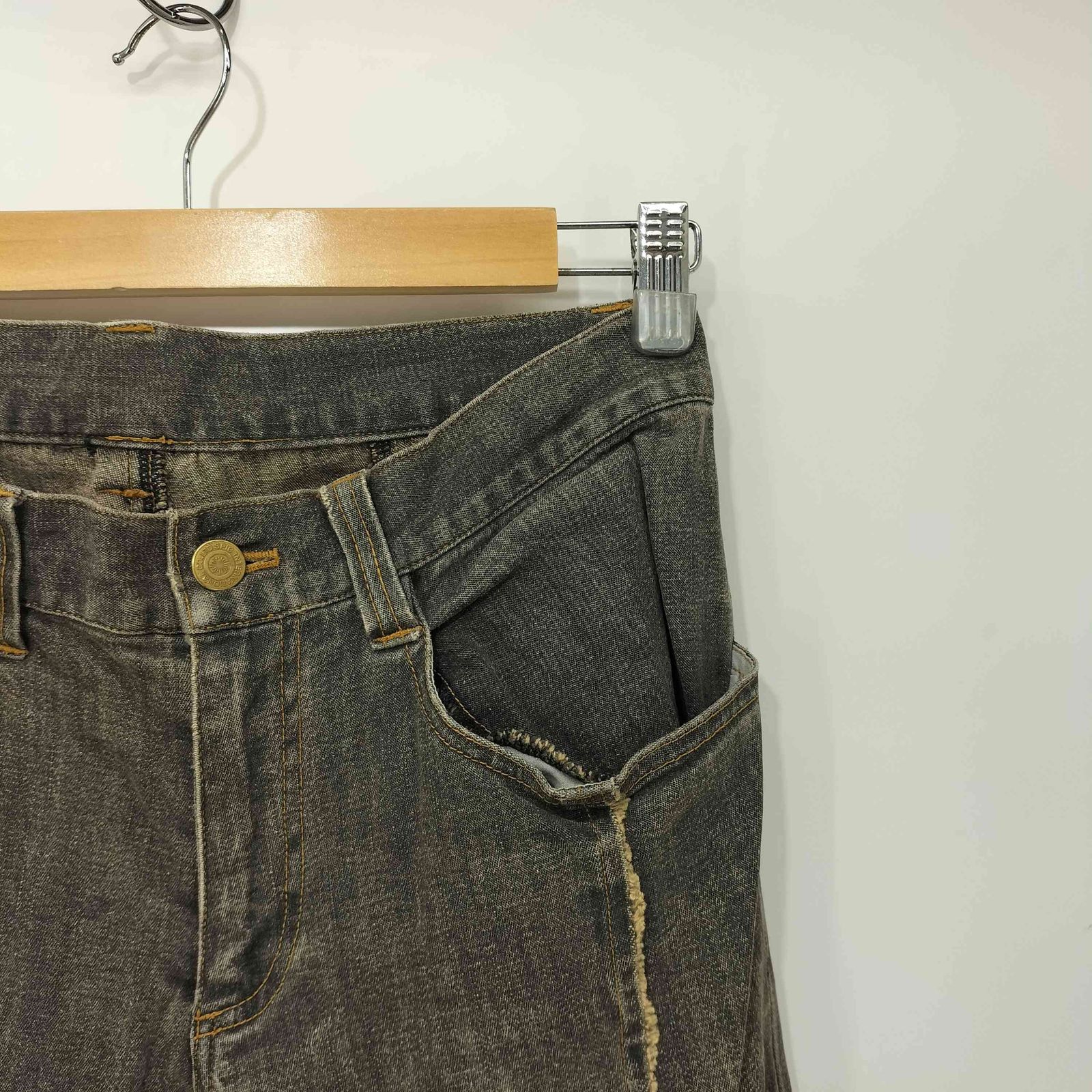 トルネードマート TORNADO MART y2k フリンジ ブーツカットフレア