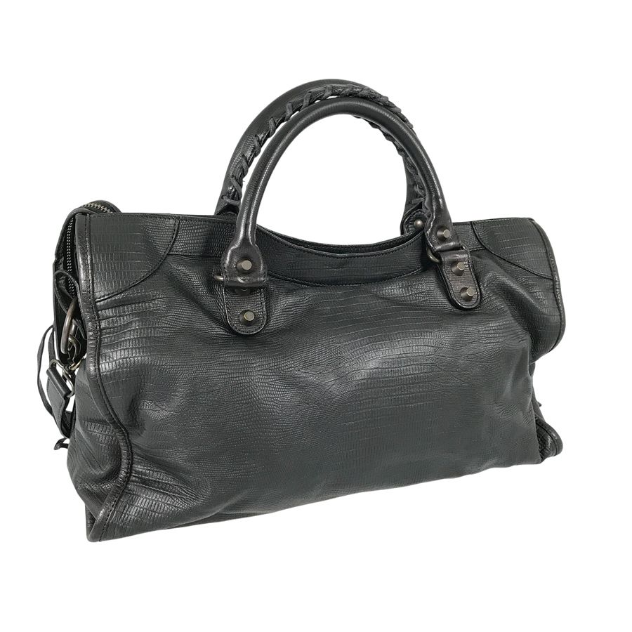 バレンシアガ ビンテージ　レザー ハンドバッグ バレンシアガ BALENCIAGA ザ シティ 115748 レザー ハンドバッグ sh