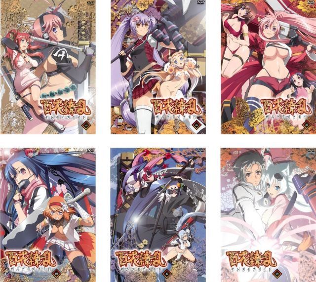 中古-非常に良い】百花繚乱 サムライブライド [レンタル落ち] 全6巻