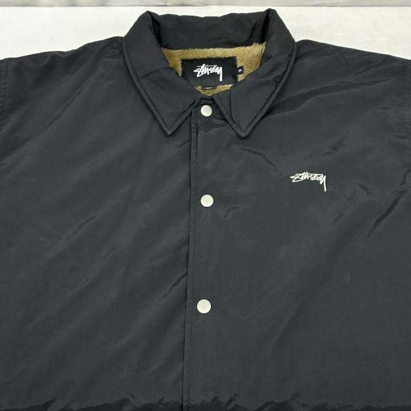 ステューシー Smooth 人気 Stock Coach JKT ストックロゴ 裏ボア