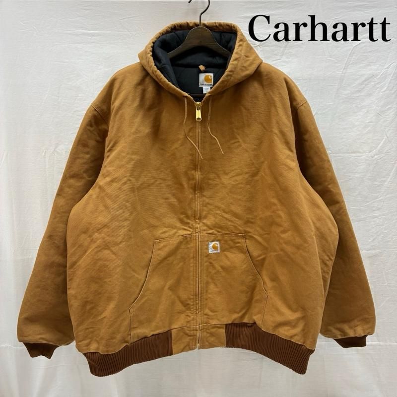 カーハート キルティング フランネル ライナー ダック アクティブ ジャケット J 140-BRN 4 XL メンズ - ISItems 古着