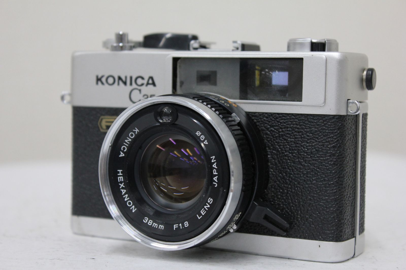 返品保証】 コニカ KONICA C35 FD HEXANON 38mm F1.8 コンパクトカメラ