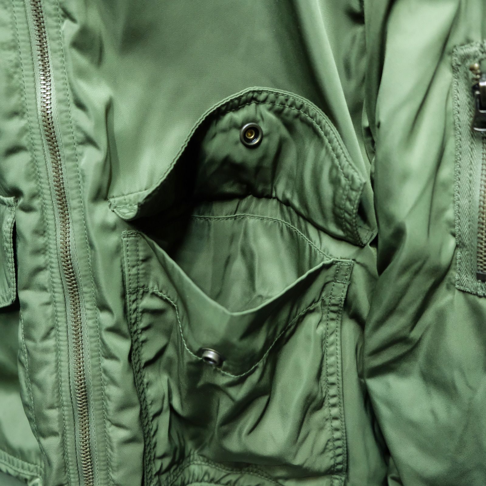 GAP ミリタリーフライトジャケット 中綿 Mサイズ B-15 B-10 G-1 MA-1