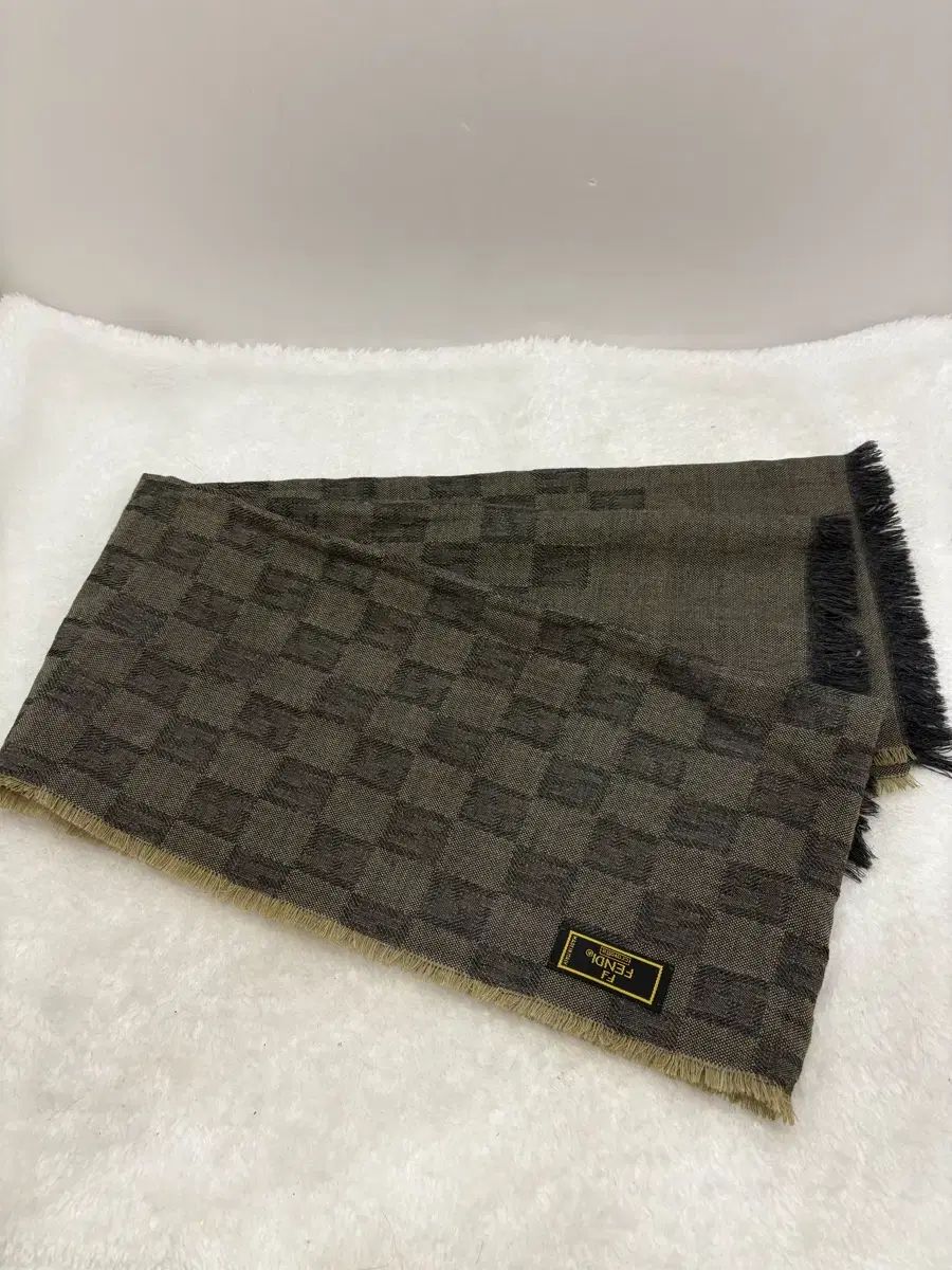  フェンディ FF ロゴ リバーシブル CHECK マフラー マフラー 小物