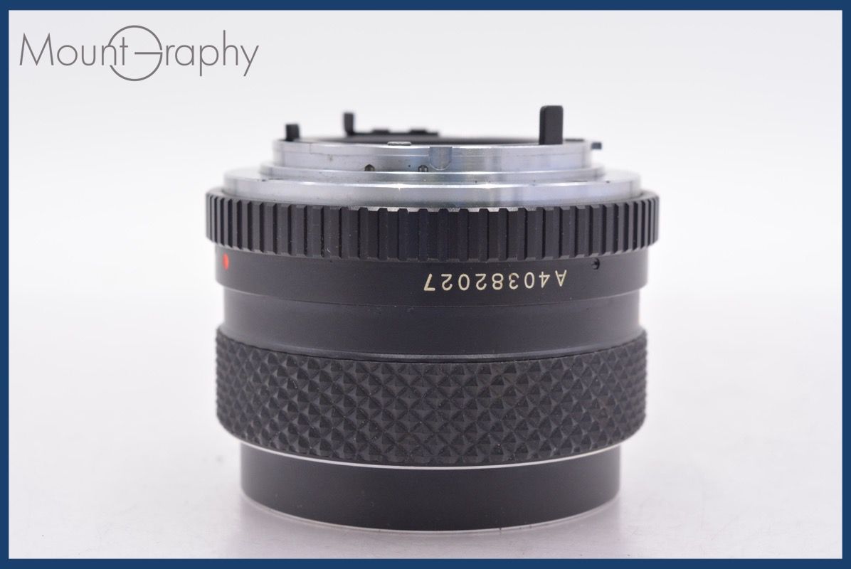 ヤシカ YASHICA DSB 50mm F1.9 前後キャップ&レンズフィルター付