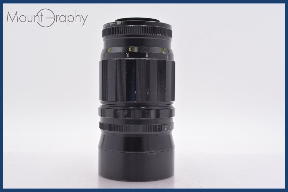 ☆良品☆ 三協光機 SANKYO KOKI KOMURA 200mm F3.5 前後キャップ