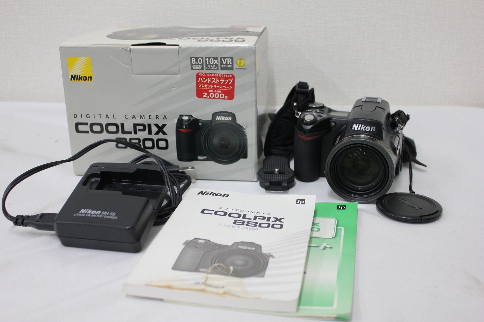 【返品保証】 【元箱付き】ニコン Nikon COOLPIX 8800 VR 10x ZOOM ED バッテリー付き コンパクトデジタルカメラ e4531