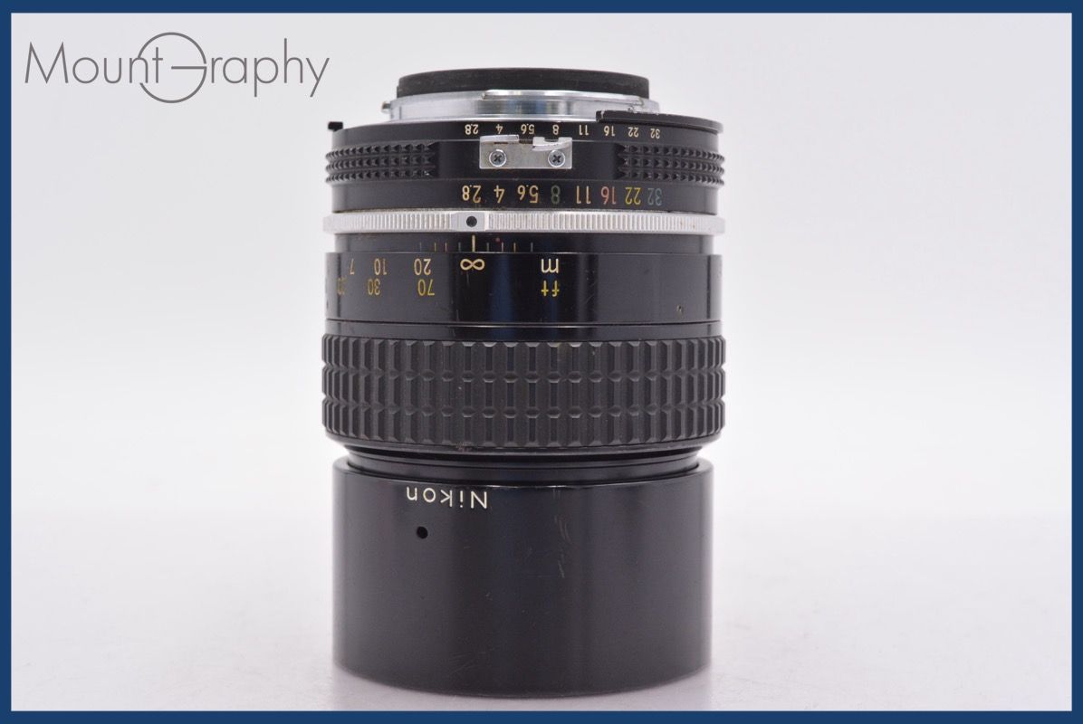 ニコン Nikon NIKKOR 135 mm F 2 8 Ai 前後キャップ レンズフィルター付 同梱無料 am 2201