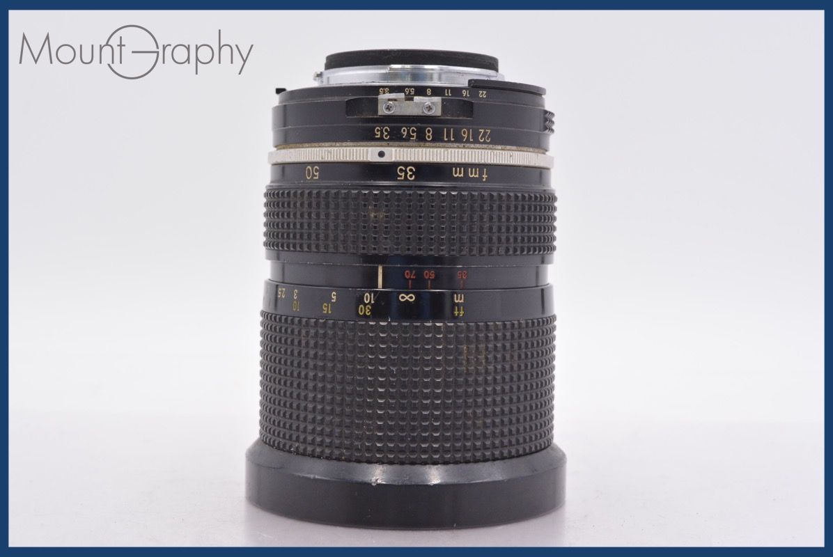 ニコン Nikon Zoom NIKKOR 35 70 mm F 3 5 Ai 前後キャップ付 同梱無料 am 2202