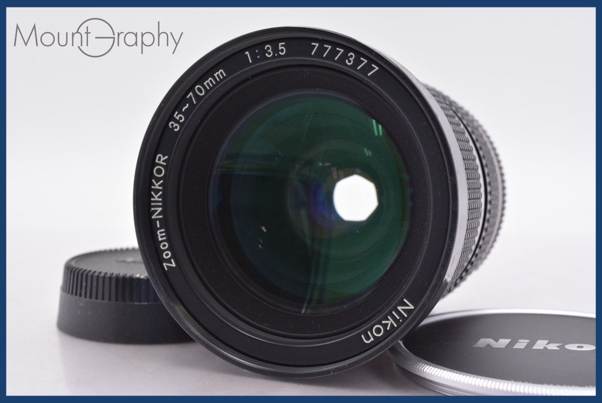 ニコン Nikon Zoom NIKKOR 35 70 mm F 3 5 Ai 前後キャップ付 同梱無料 am 2202