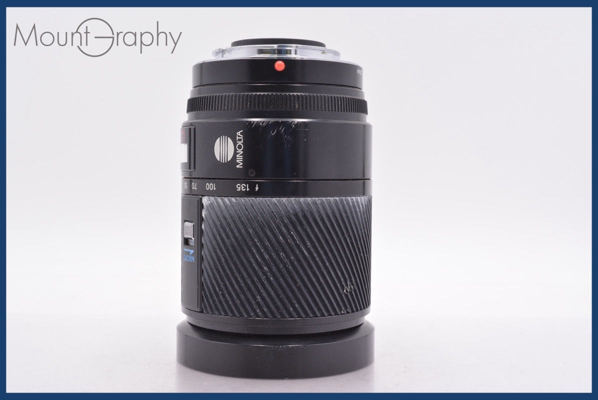 ミノルタ MINOLTA AF ZOOM 28-135mm F4-4.5 前後キャップ付 ☆完動☆同