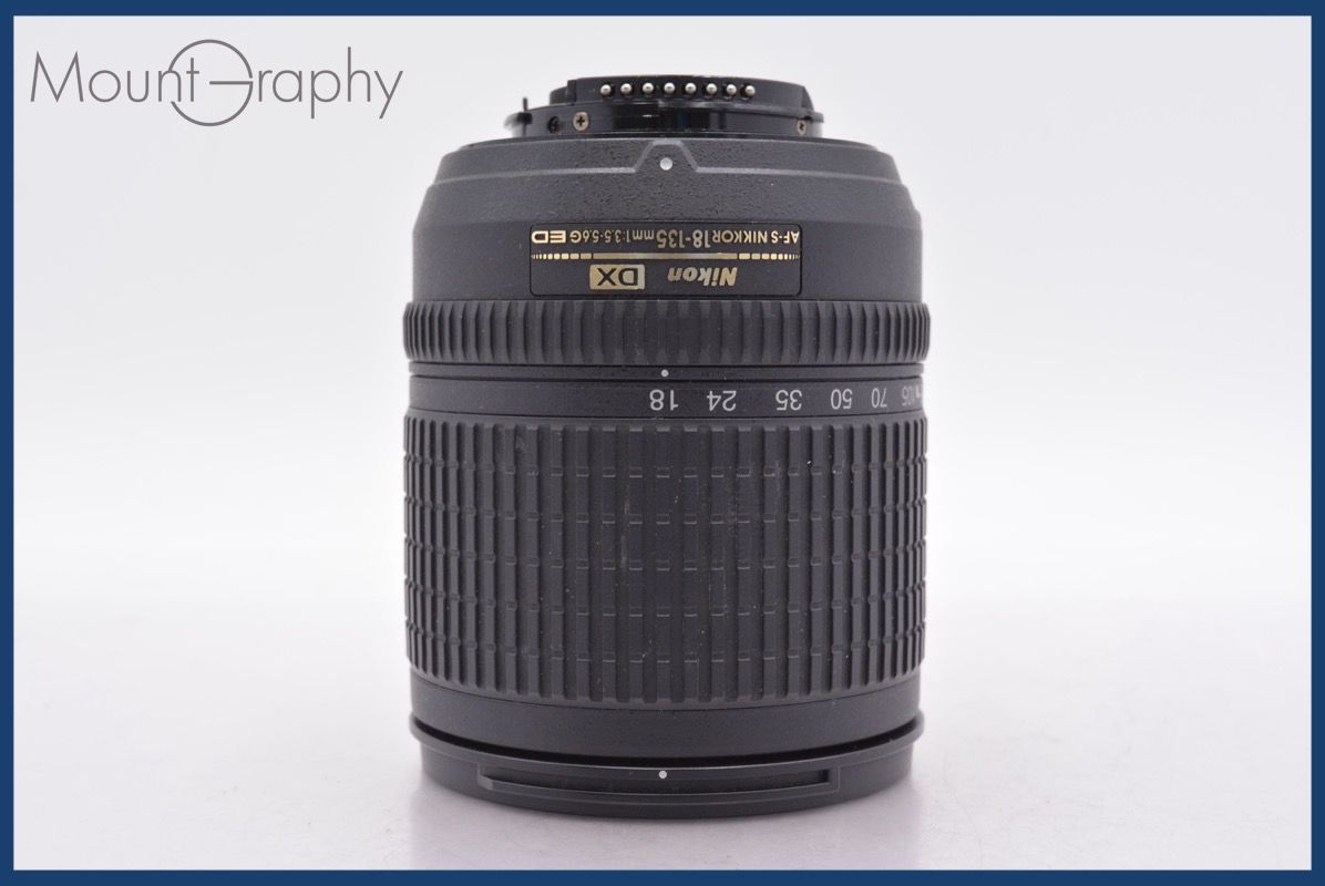 ニコン Nikon AF S NIKKOR DX 18 135 mm F 3 5 6 G ED 前後キャップ レンズフィルター付 同梱無料 am 2227