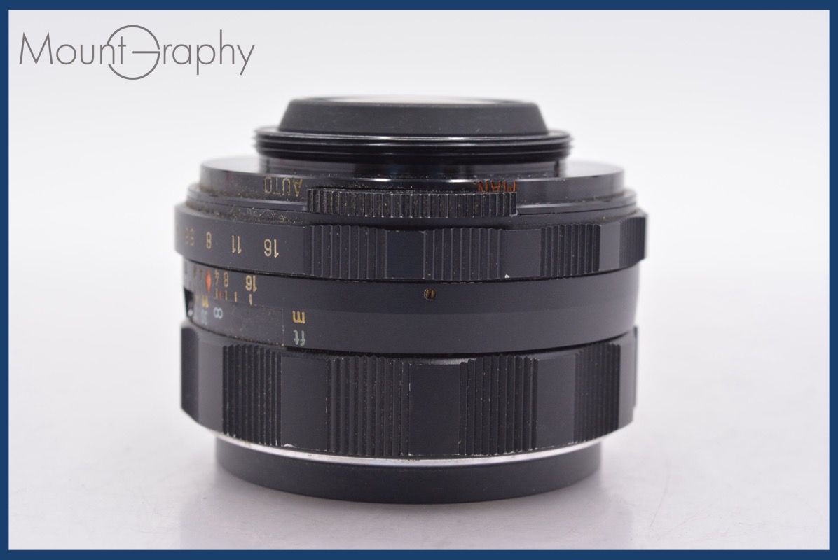 ペンタックス PENTAX Super Takumar 50 mm F 1 4 後期 前後キャップ レンズフィルター付 同梱無料 am 2229