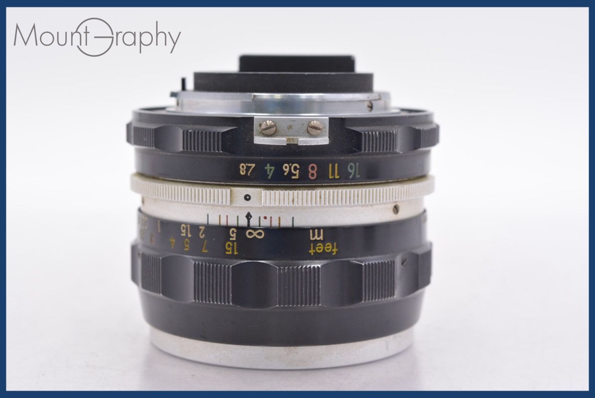 実用 ニコン Nikon NIKKOR S Auto 35 mm F 2 8 非Ai 前後キャップ レンズフィルター付 同梱無料 am 2231