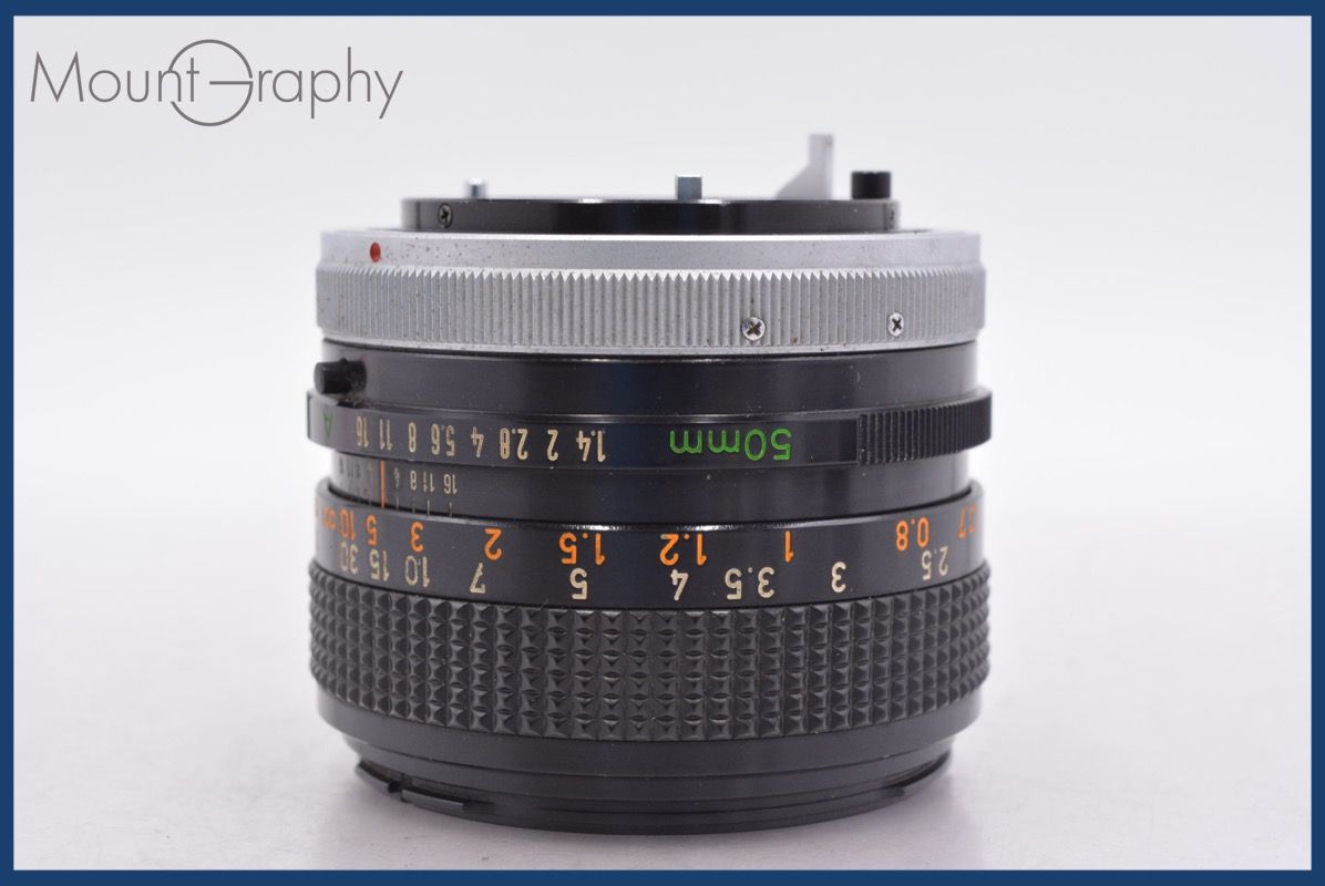 キヤノン Canon FD 50 mm F 1 4 S C 前後キャップ レンズフィルター付 同梱無料 am 2232 撮影キット その他 