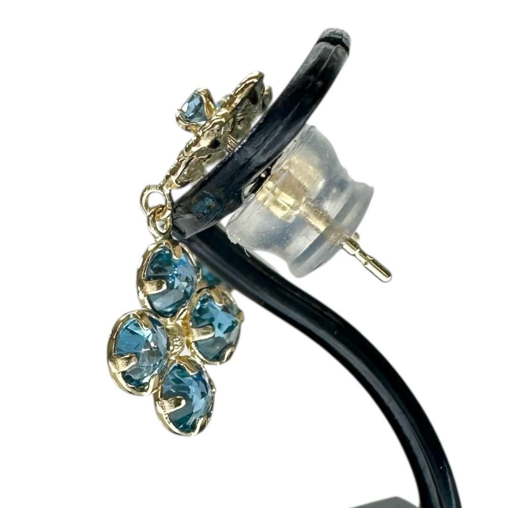 フラワーモチーフ ブルートパーズ