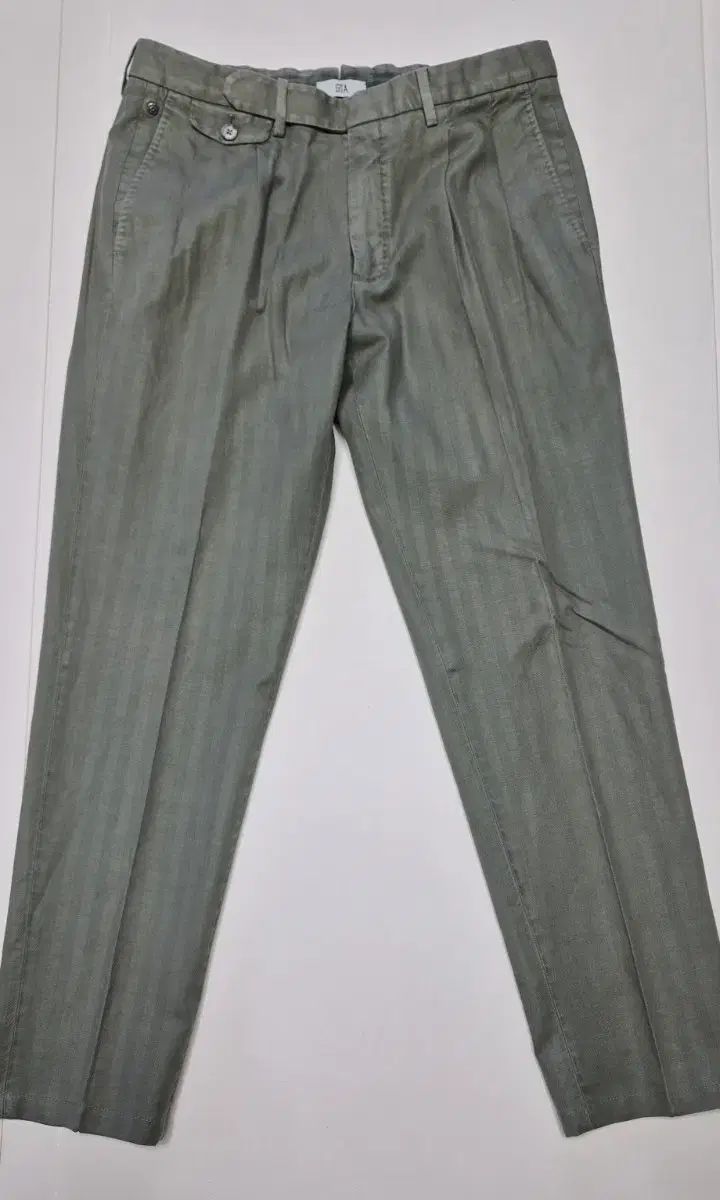 GTA ヘリンボーン ワンタック チノパンツ オリーブ 安い 48 GTA（ジー